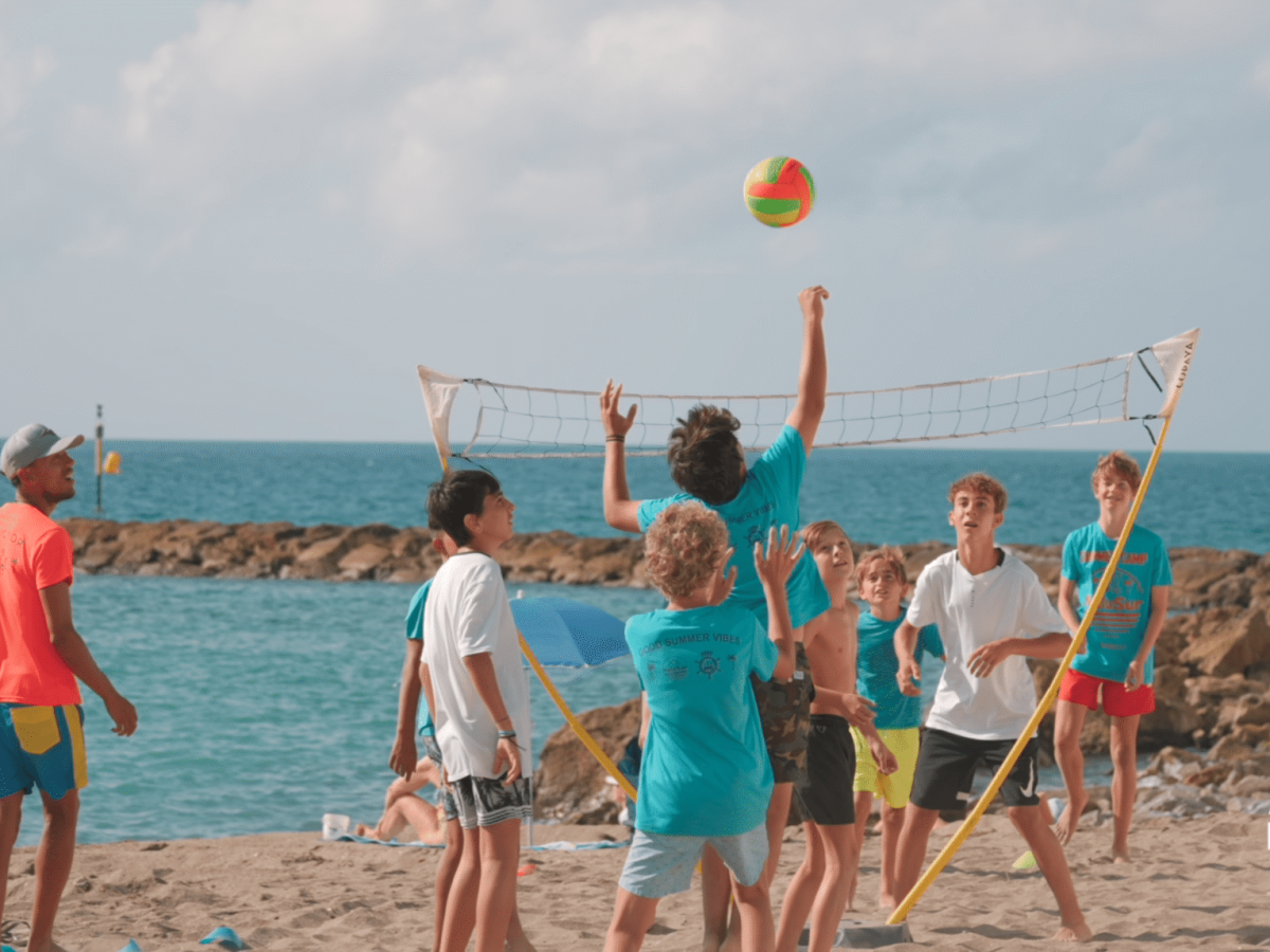Volley y juegos de playa